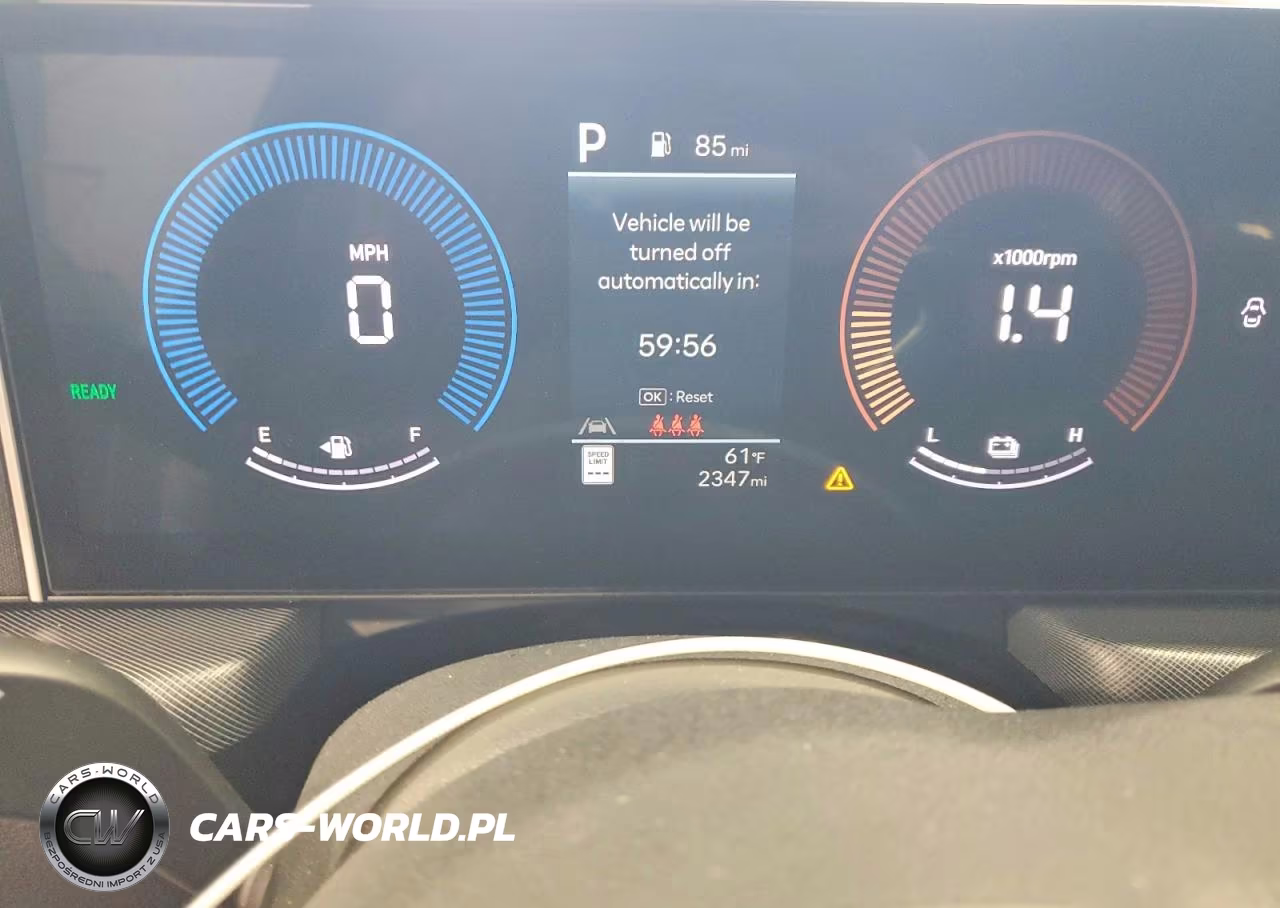 2026 Hyundai Sonata Hybrid Blue VIN:KMHL24JJ8TA181865 - 9