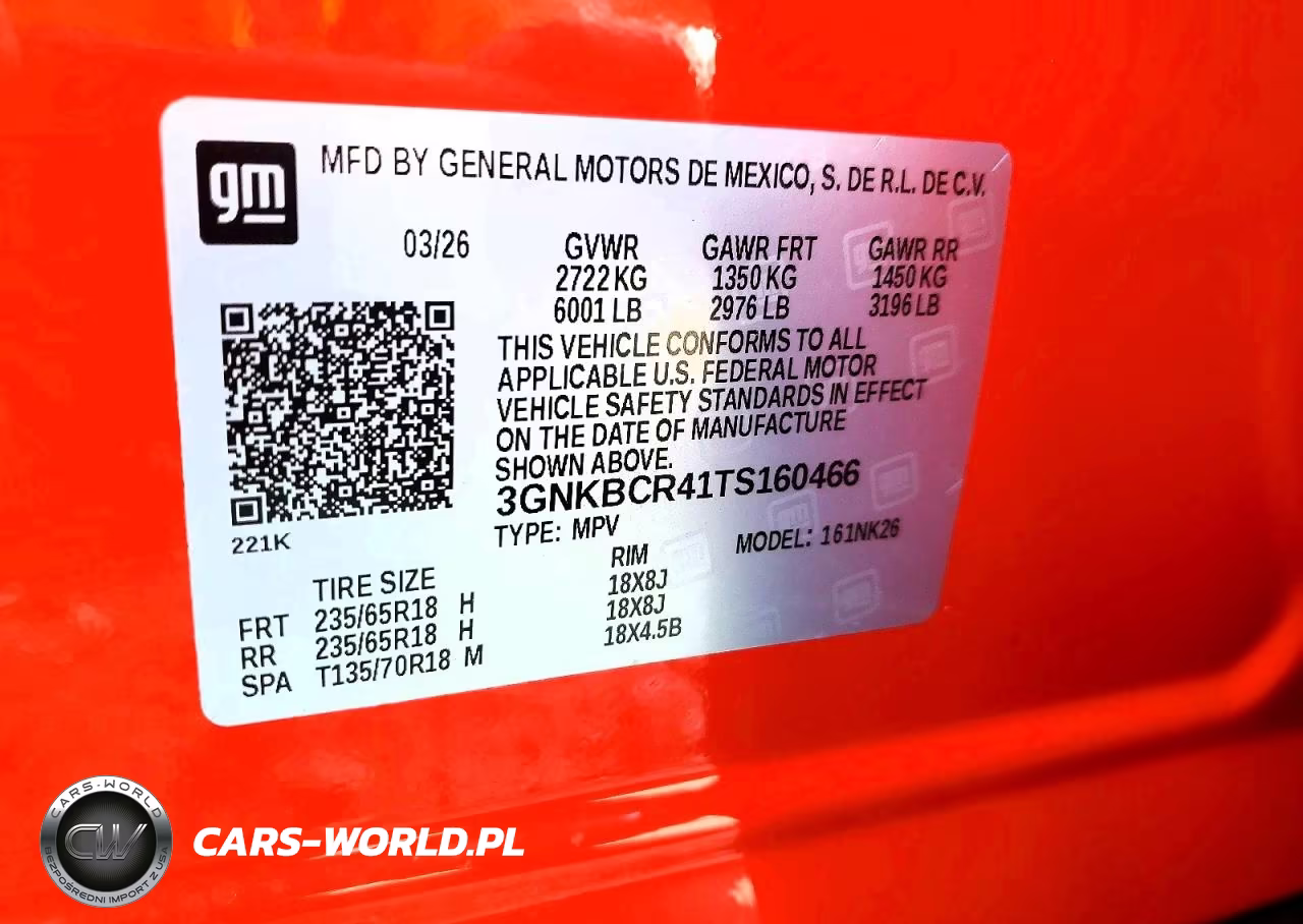2026 Chevrolet Blazer 2Lt VIN:3GNKBCR41TS160466 - 13
