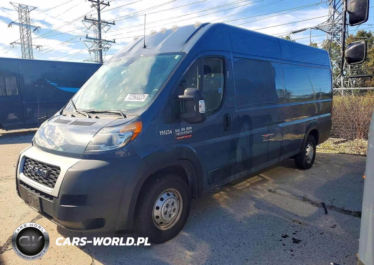 2020 Ram Promaster 3500 Delivery Van VIN:3C6URVJG3LE136321 - 1