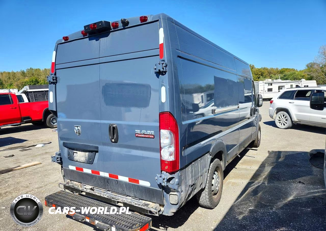 2021 Ram Promaster 3500 Delivery Van VIN:3C6MRVJG0ME541103 - 3