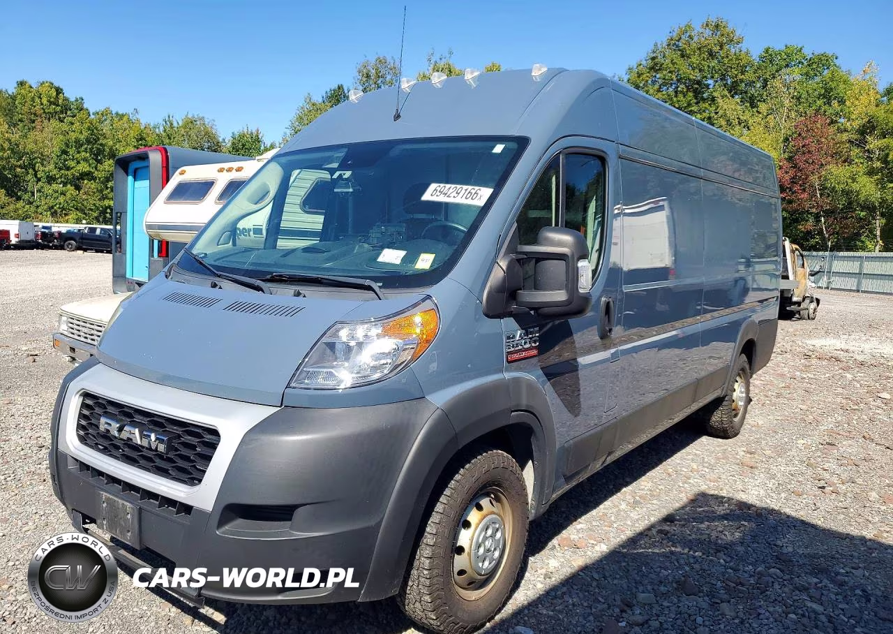 2021 Ram Promaster 3500 Delivery Van VIN:3C6MRVJG0ME541425 - 1