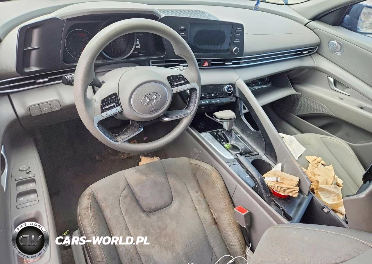 2022 Hyundai Elantra Sel VIN:KMHLM4AG0NU256333 - 8