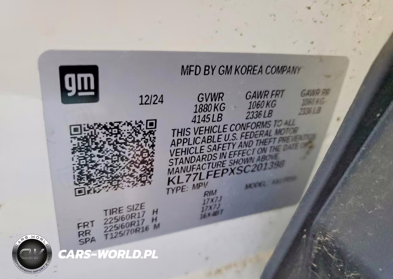 2025 Chevrolet Trax Ls VIN:KL77LFEPXSC201398 - 14