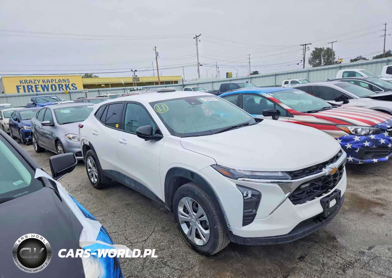 2025 Chevrolet Trax Ls VIN:KL77LFEPXSC201398 - 4