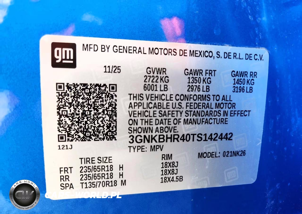 2026 Chevrolet Blazer 2Lt VIN:3GNKBHR40TS142442 - 13