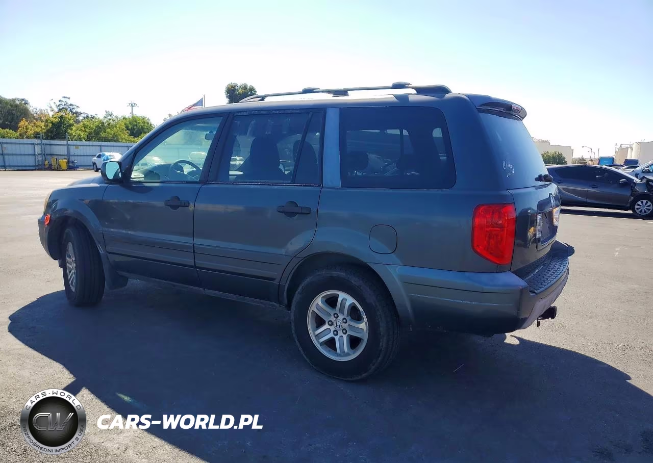 2004 Honda Pilot Exl VIN:2HKYF18534H522461 - 2