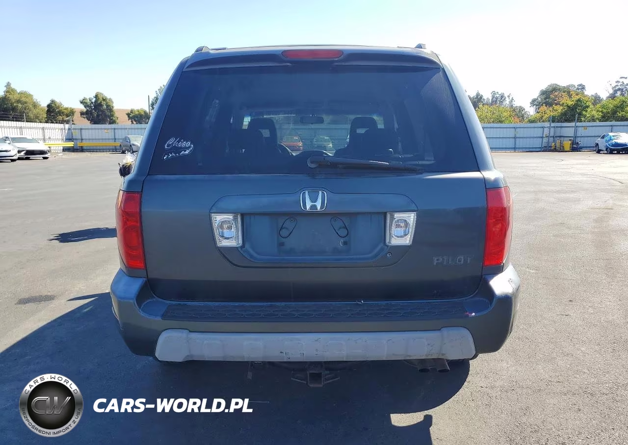 2004 Honda Pilot Exl VIN:2HKYF18534H522461 - 6