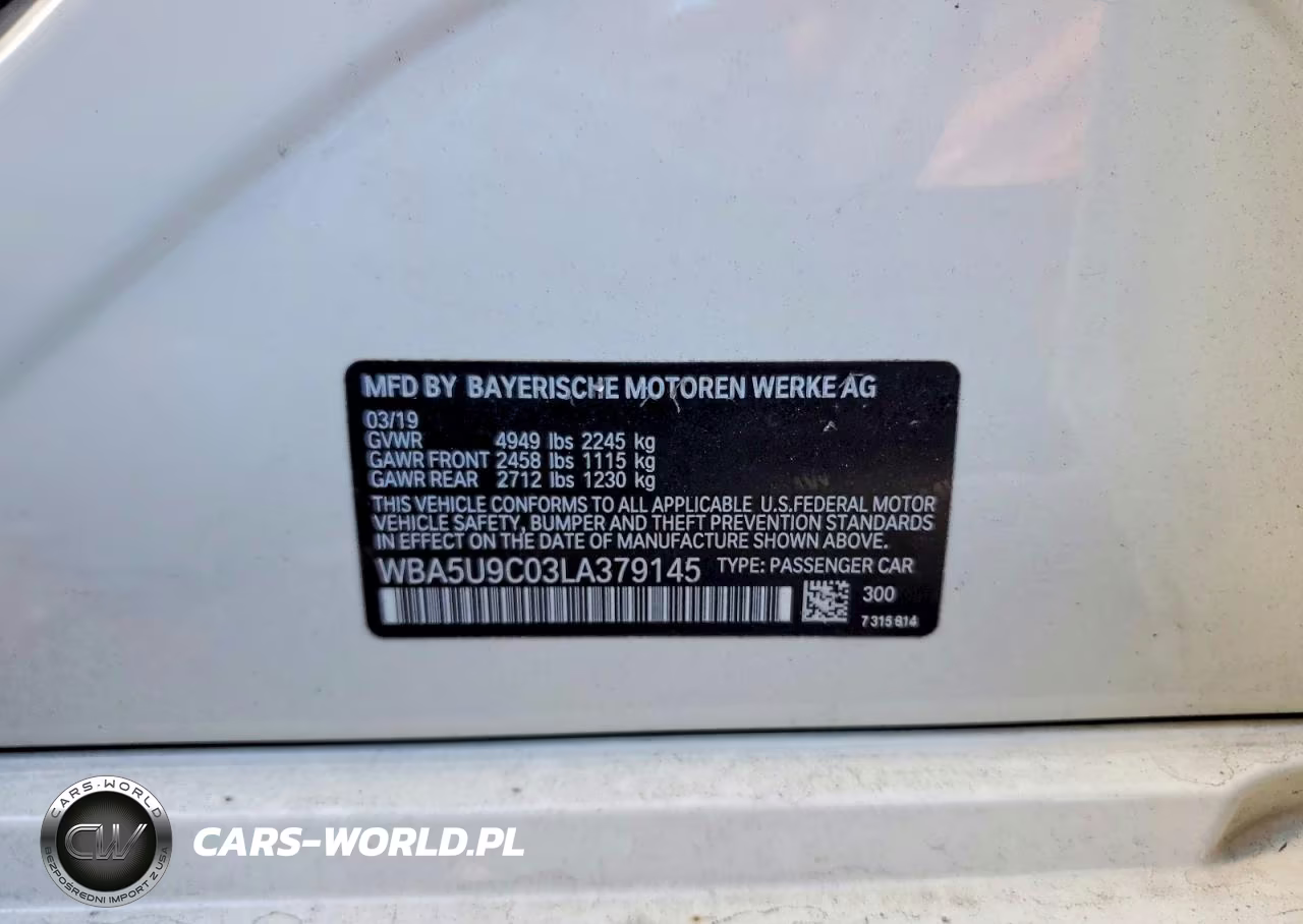2020 BMW M340Xi VIN:WBA5U9C03LA379145 - 12
