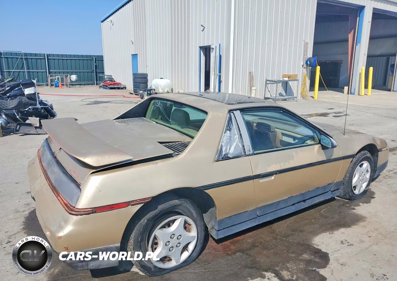 1986 Pontiac Fiero Se VIN:1G2PF3796GP202334 - 3