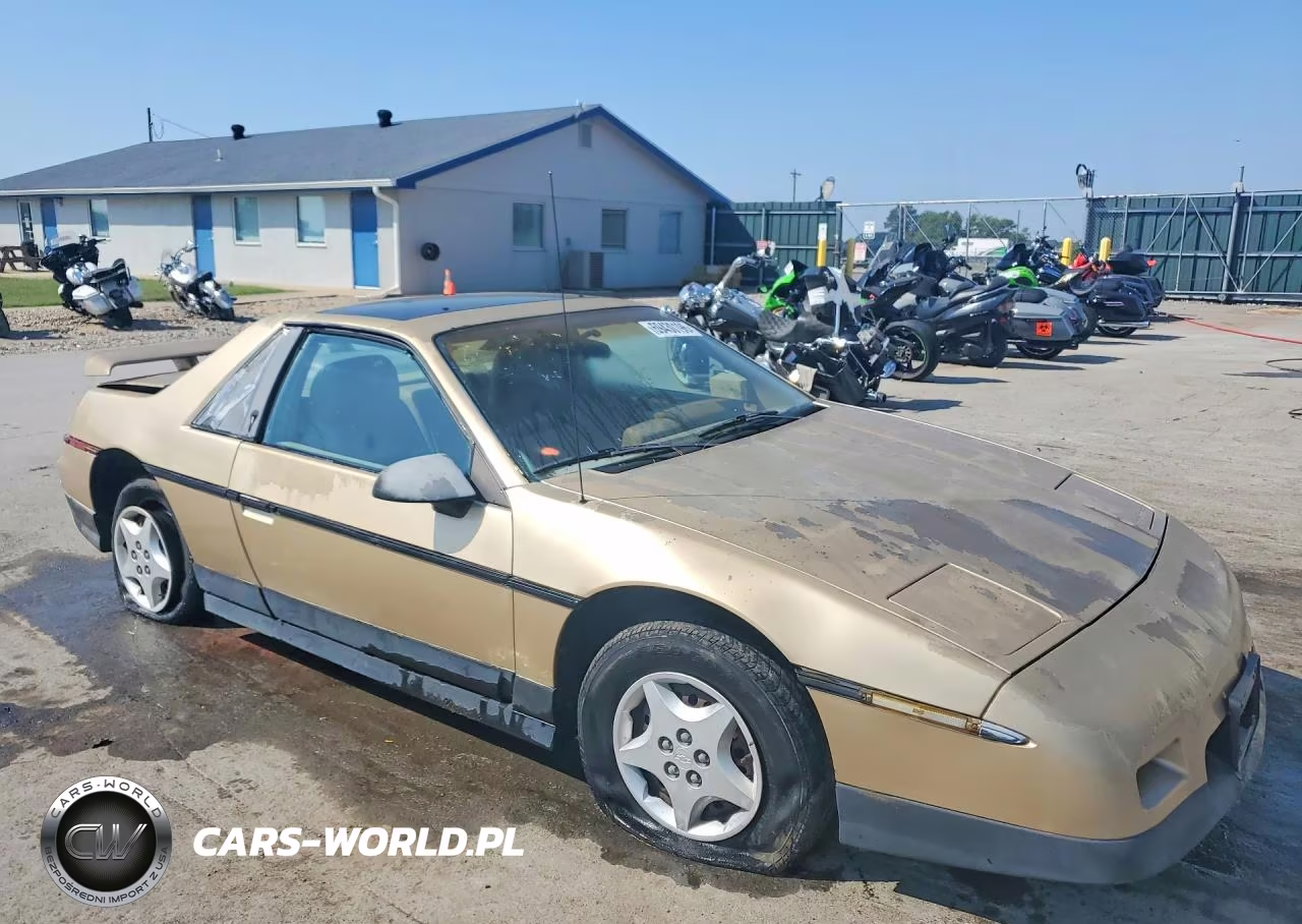 1986 Pontiac Fiero Se VIN:1G2PF3796GP202334 - 4