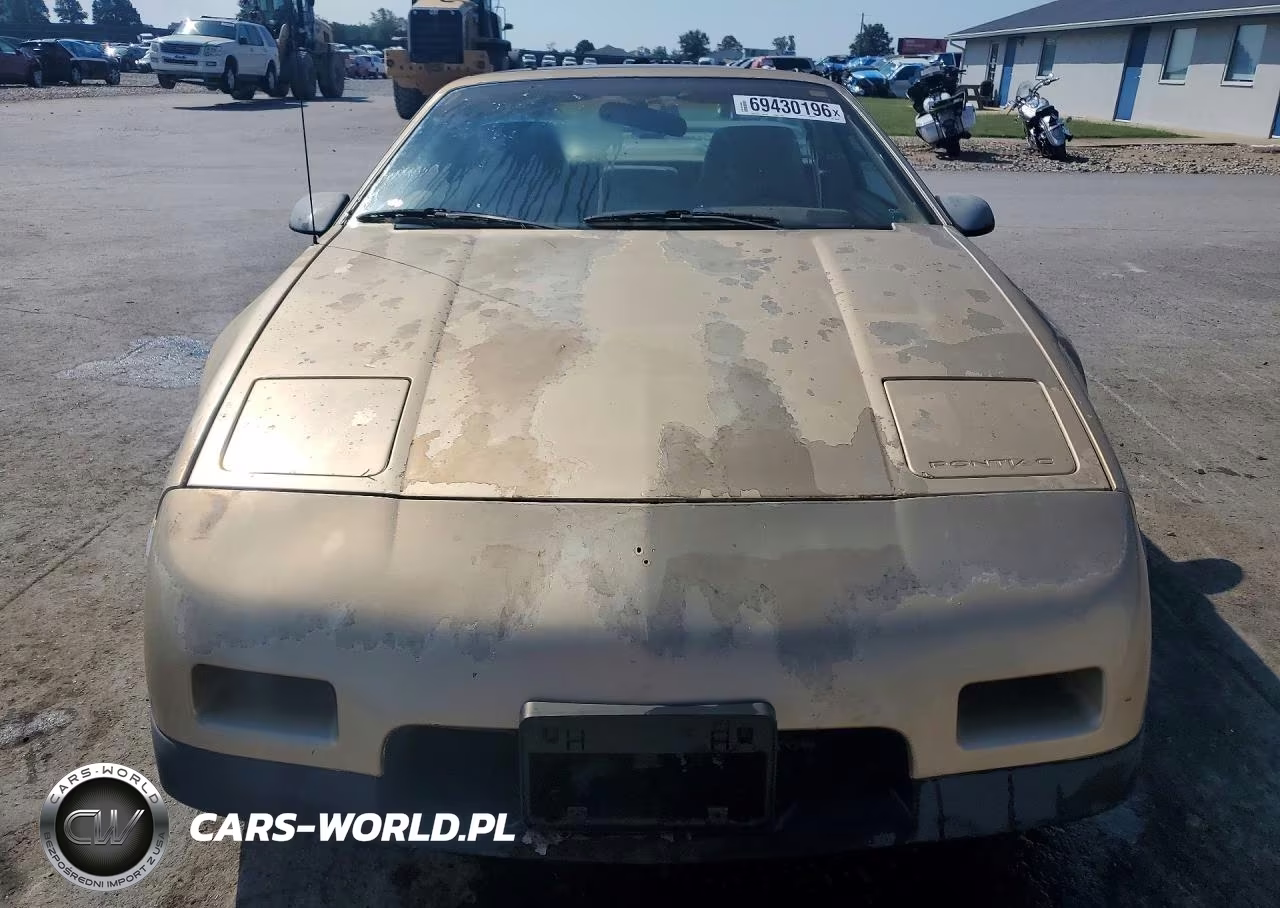 1986 Pontiac Fiero Se VIN:1G2PF3796GP202334 - 5