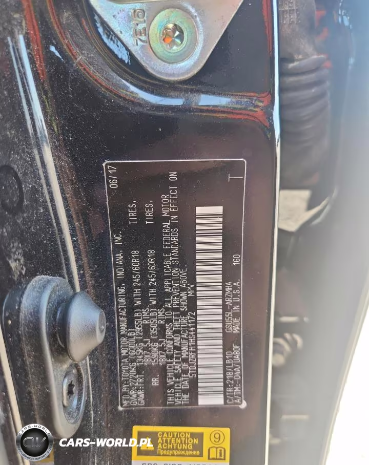 2017 Toyota Highlander Xle VIN:5TDJZRFH1HS441172 - 13