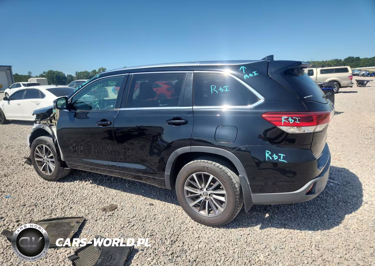 2017 Toyota Highlander Xle VIN:5TDJZRFH1HS441172 - 2