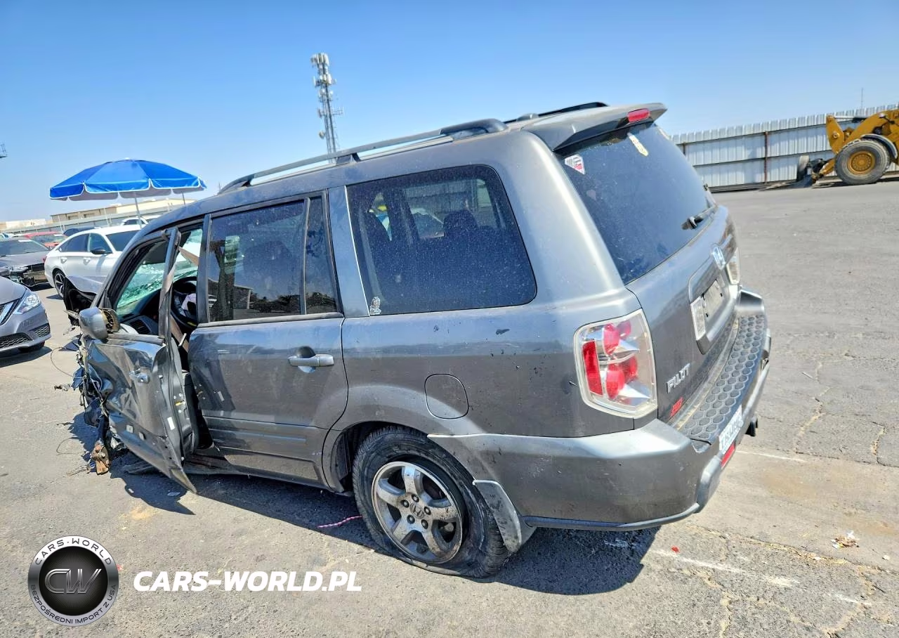 2008 Honda Pilot Exl VIN:5FNYF18518B019824 - 2