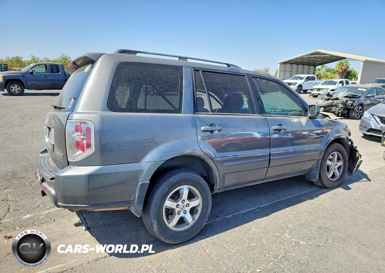 2008 Honda Pilot Exl VIN:5FNYF18518B019824 - 3