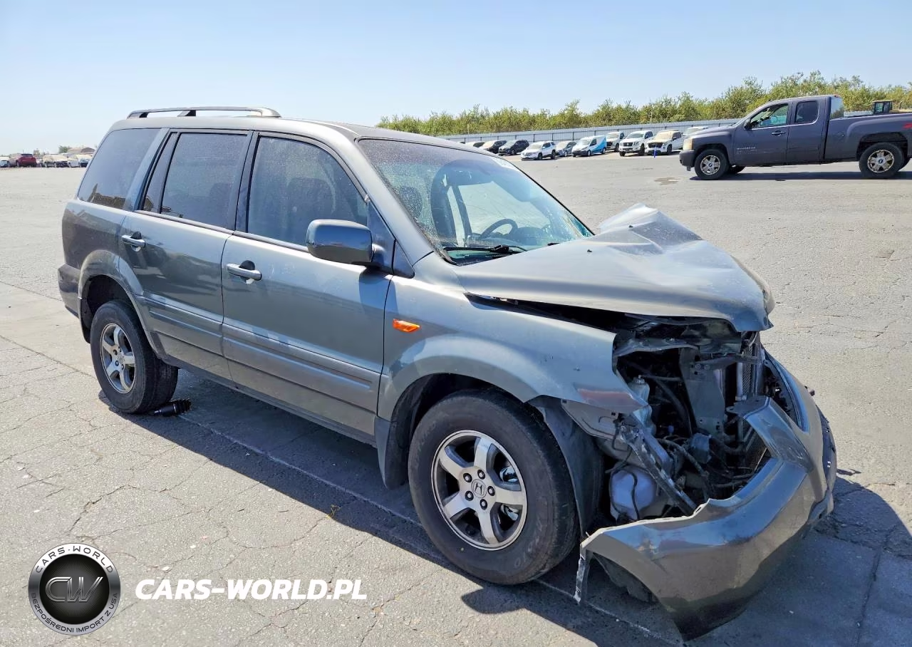 2008 Honda Pilot Exl VIN:5FNYF18518B019824 - 4