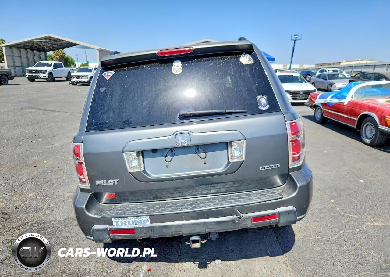 2008 Honda Pilot Exl VIN:5FNYF18518B019824 - 6