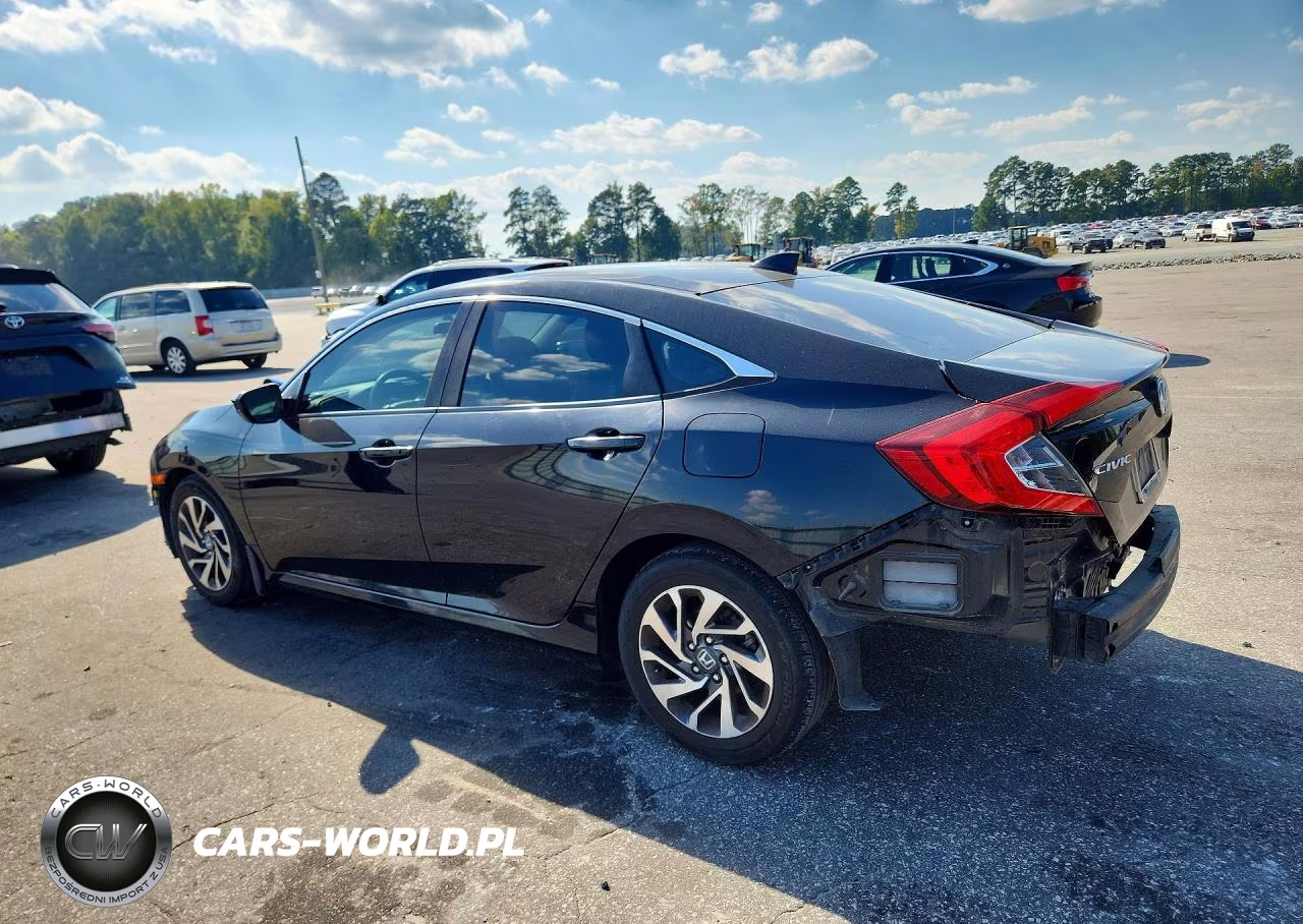 2018 Honda Civic Ex VIN:19XFC2F75JE006533 - 2