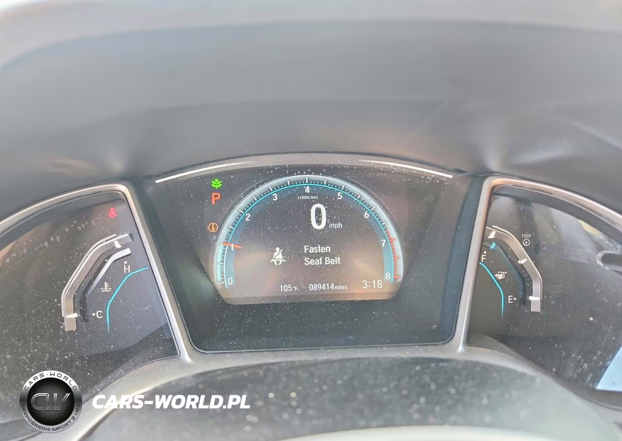 2018 Honda Civic Ex VIN:19XFC2F75JE006533 - 9