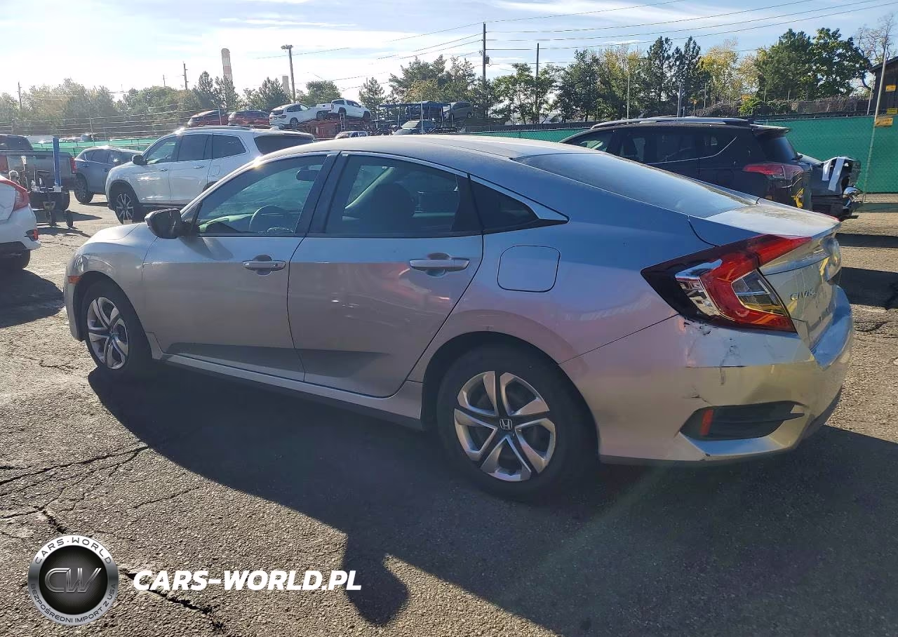 2018 Honda Civic Lx VIN:19XFC2F5XJE005358 - 2