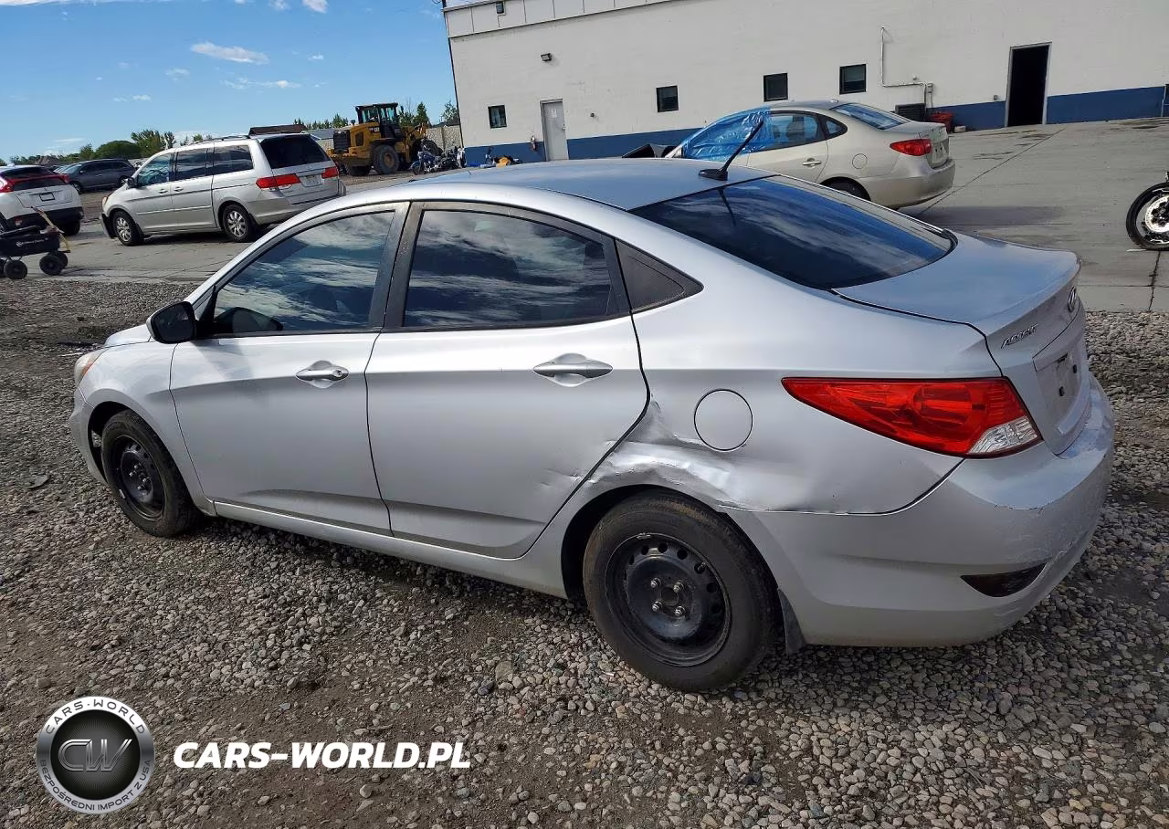 2012 Hyundai Accent Gls VIN:KMHCT4AE8CU116156 - 2