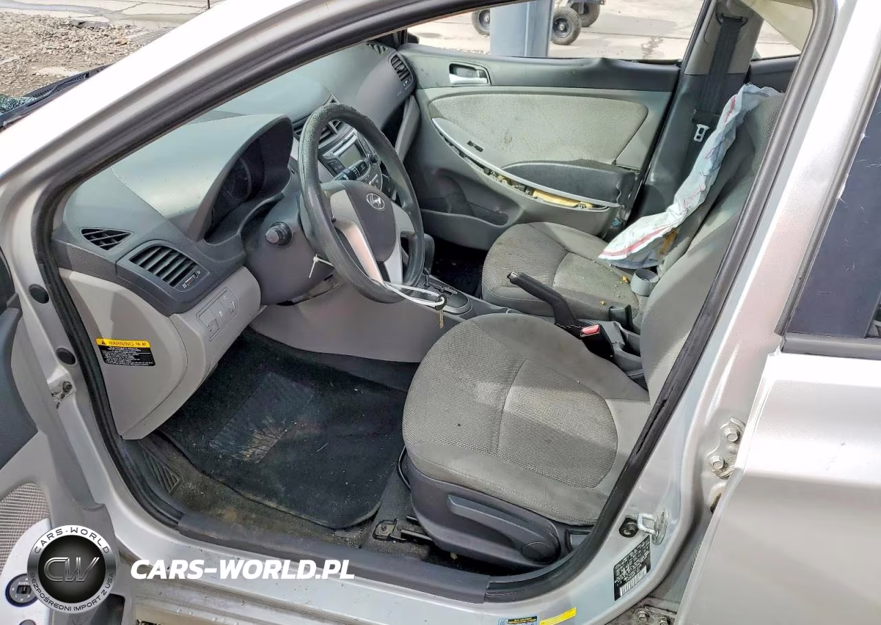 2012 Hyundai Accent Gls VIN:KMHCT4AE8CU116156 - 7