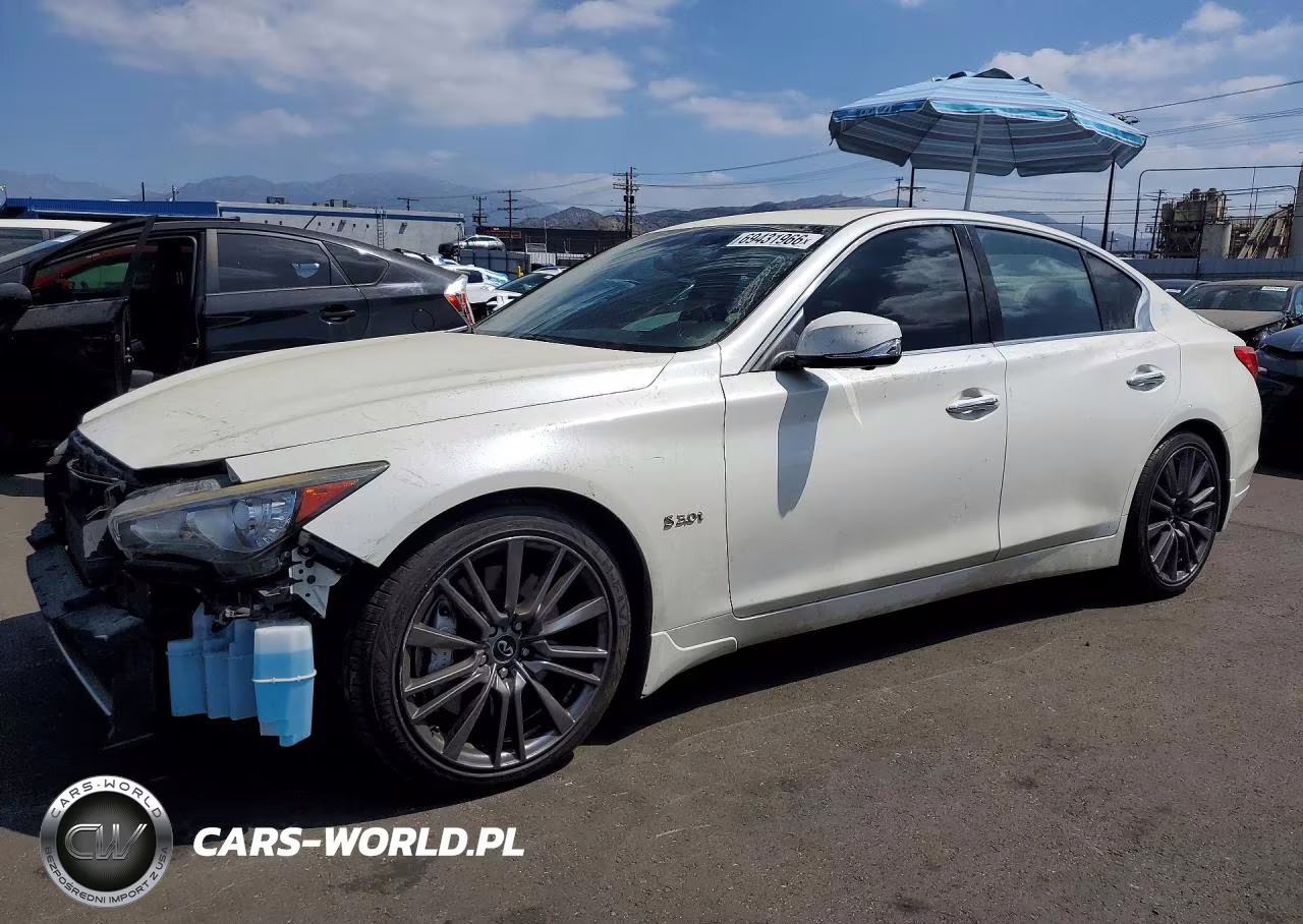 2016 Infiniti Q50 Red Sport 400