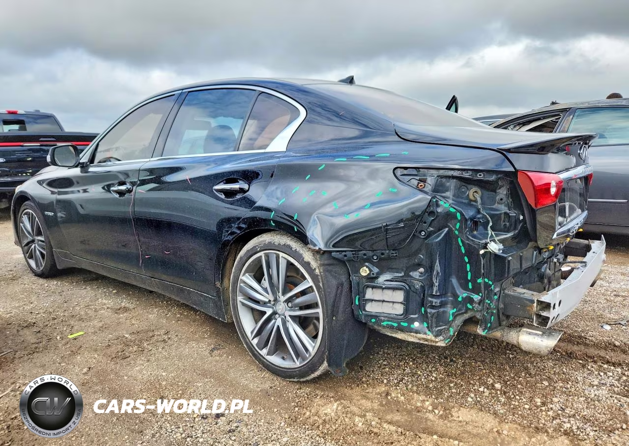 2014 Infiniti Q50 Hybrid Sport VIN:JN1AV7AR1EM702178 - 2