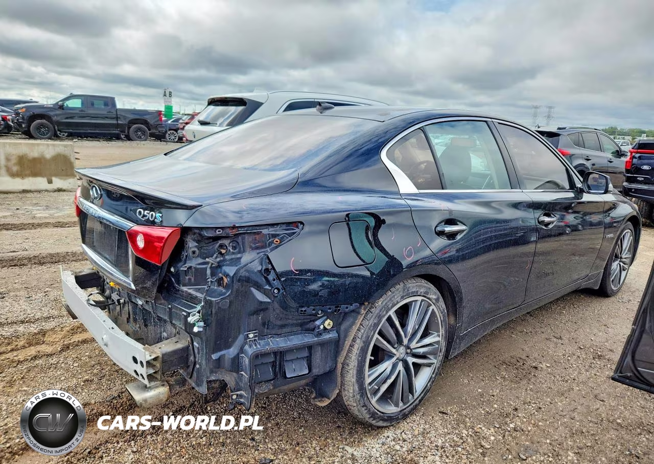 2014 Infiniti Q50 Hybrid Sport VIN:JN1AV7AR1EM702178 - 3