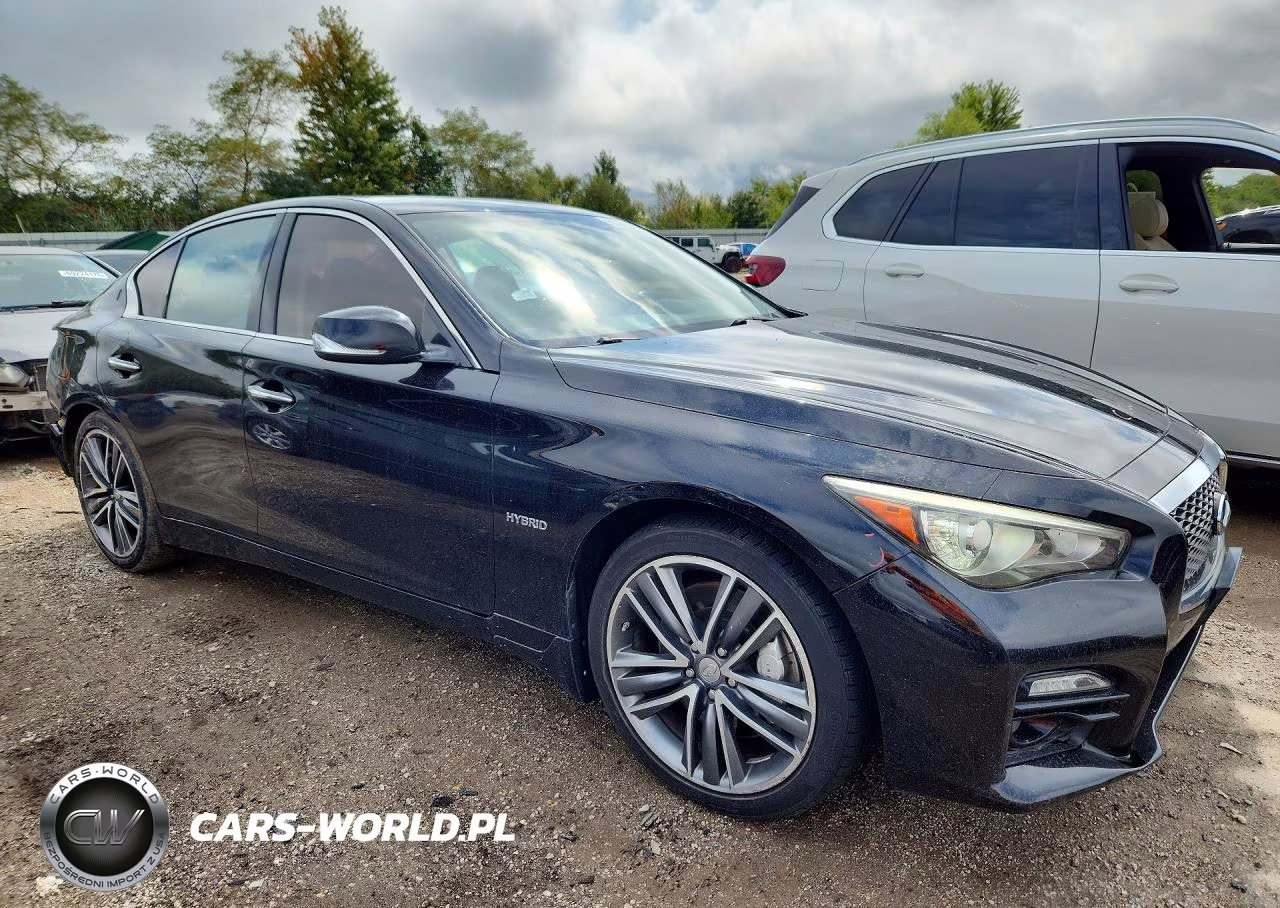 2014 Infiniti Q50 Hybrid Sport VIN:JN1AV7AR1EM702178 - 4
