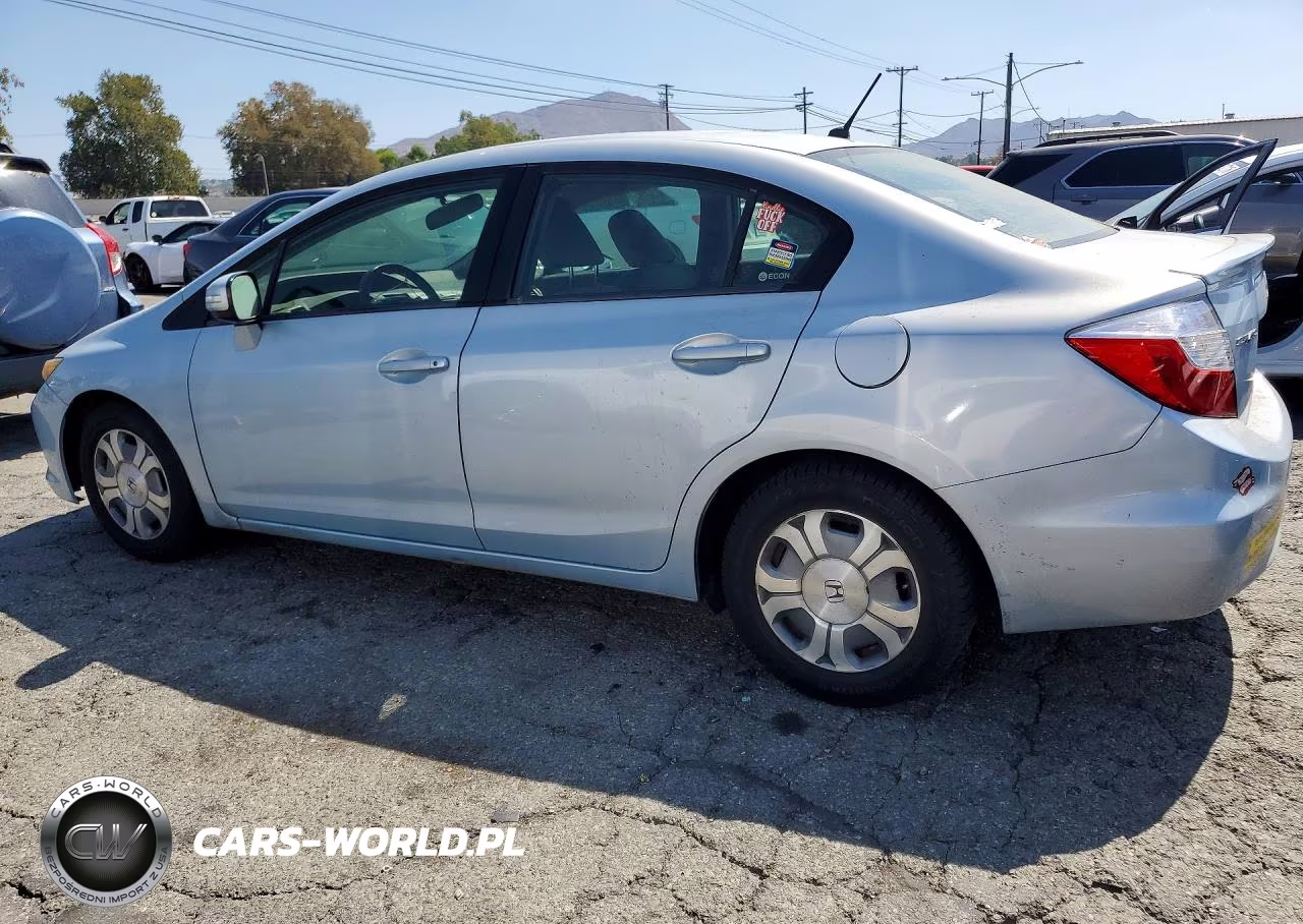 2012 Honda Civic Hybrid VIN:JHMFB4F20CS005923 - 2