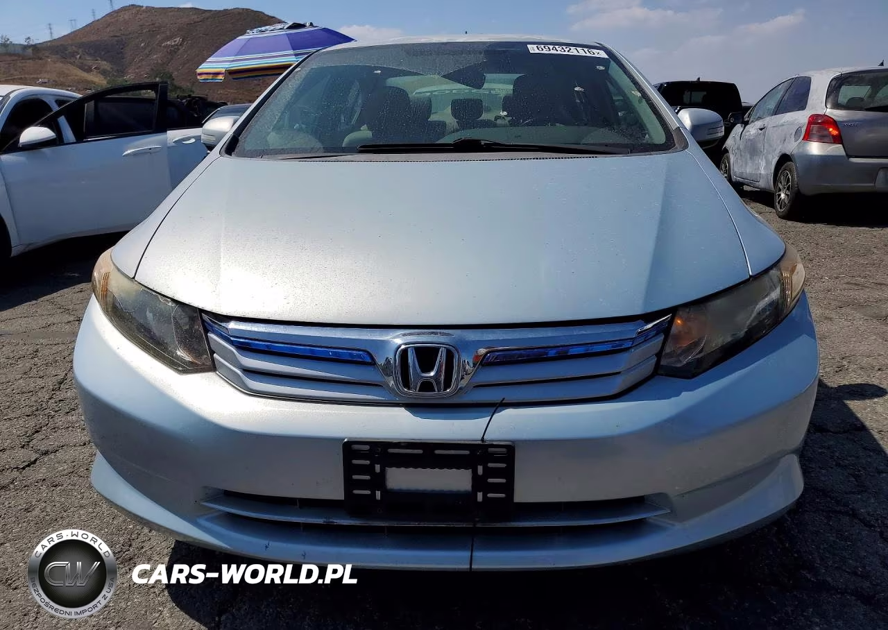 2012 Honda Civic Hybrid VIN:JHMFB4F20CS005923 - 5