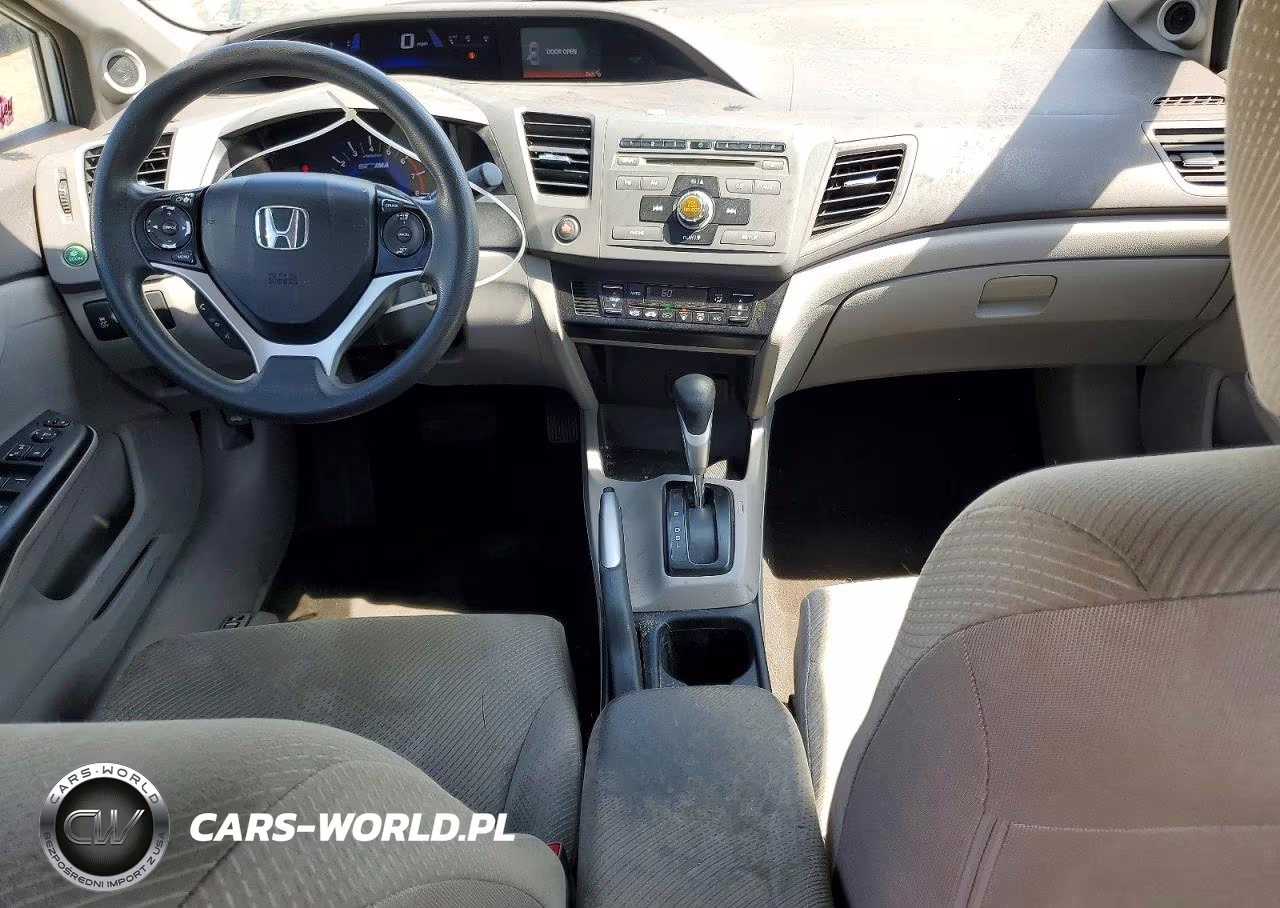 2012 Honda Civic Hybrid VIN:JHMFB4F20CS005923 - 8