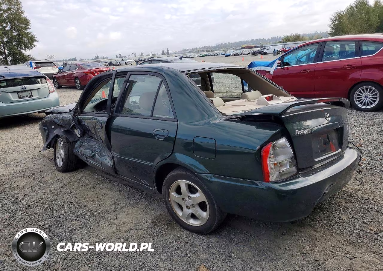 2002 Mazda Protege Dx VIN:JM1BJ225020582145 - 2