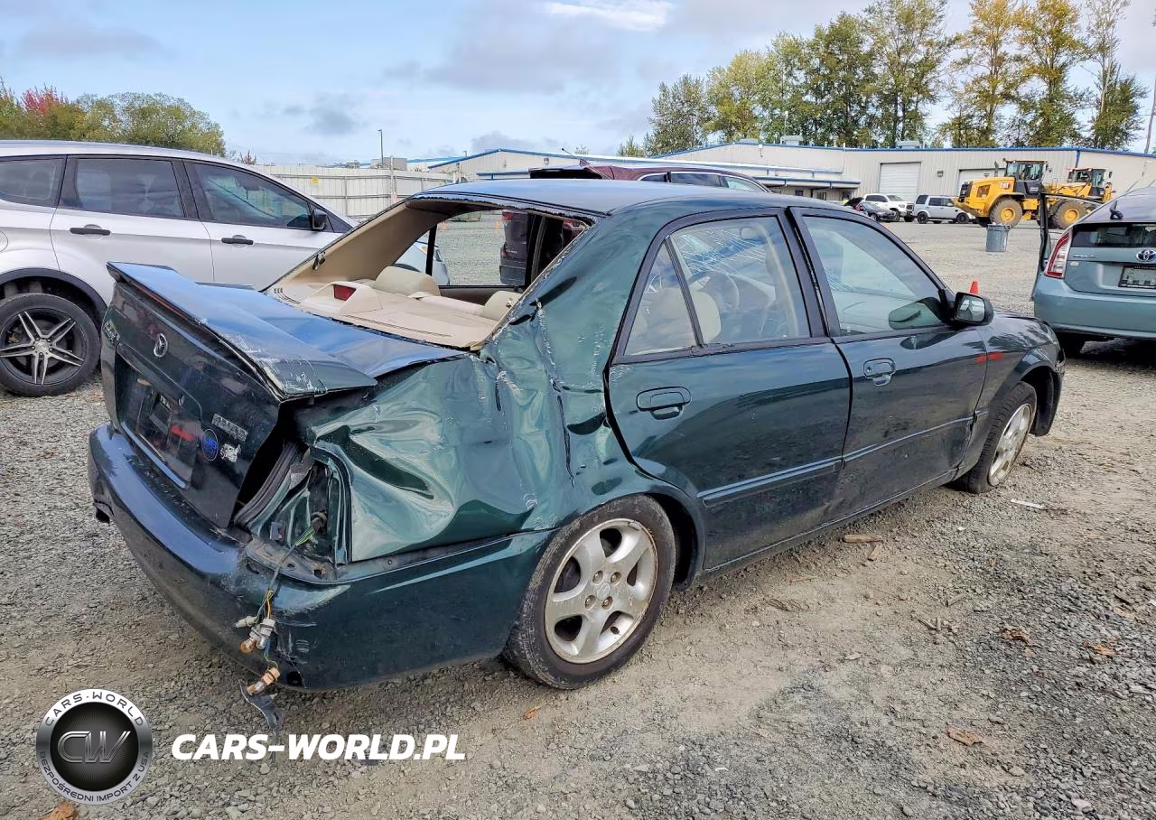 2002 Mazda Protege Dx VIN:JM1BJ225020582145 - 3