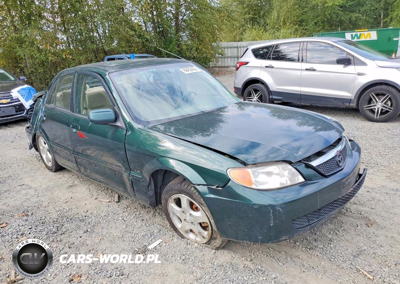2002 Mazda Protege Dx VIN:JM1BJ225020582145 - 4