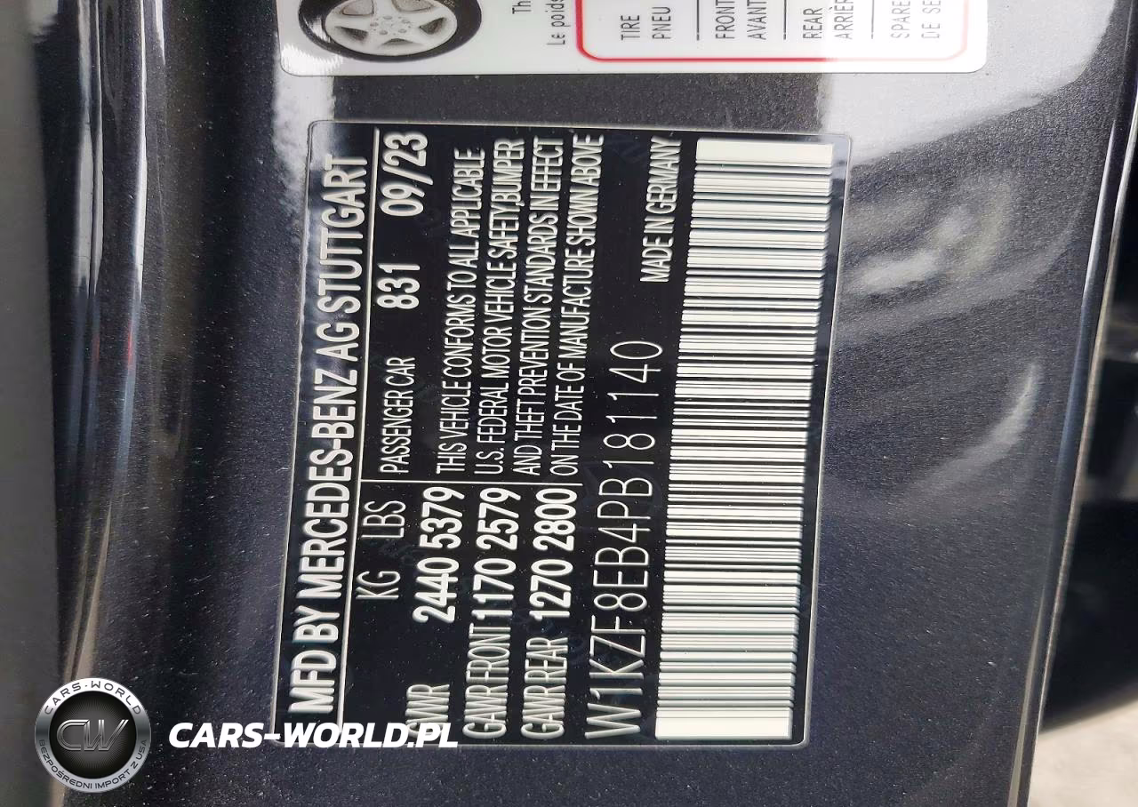 2023 Mercedes-Benz E 350 4Matic VIN:W1KZF8EB4PB181140 - 12