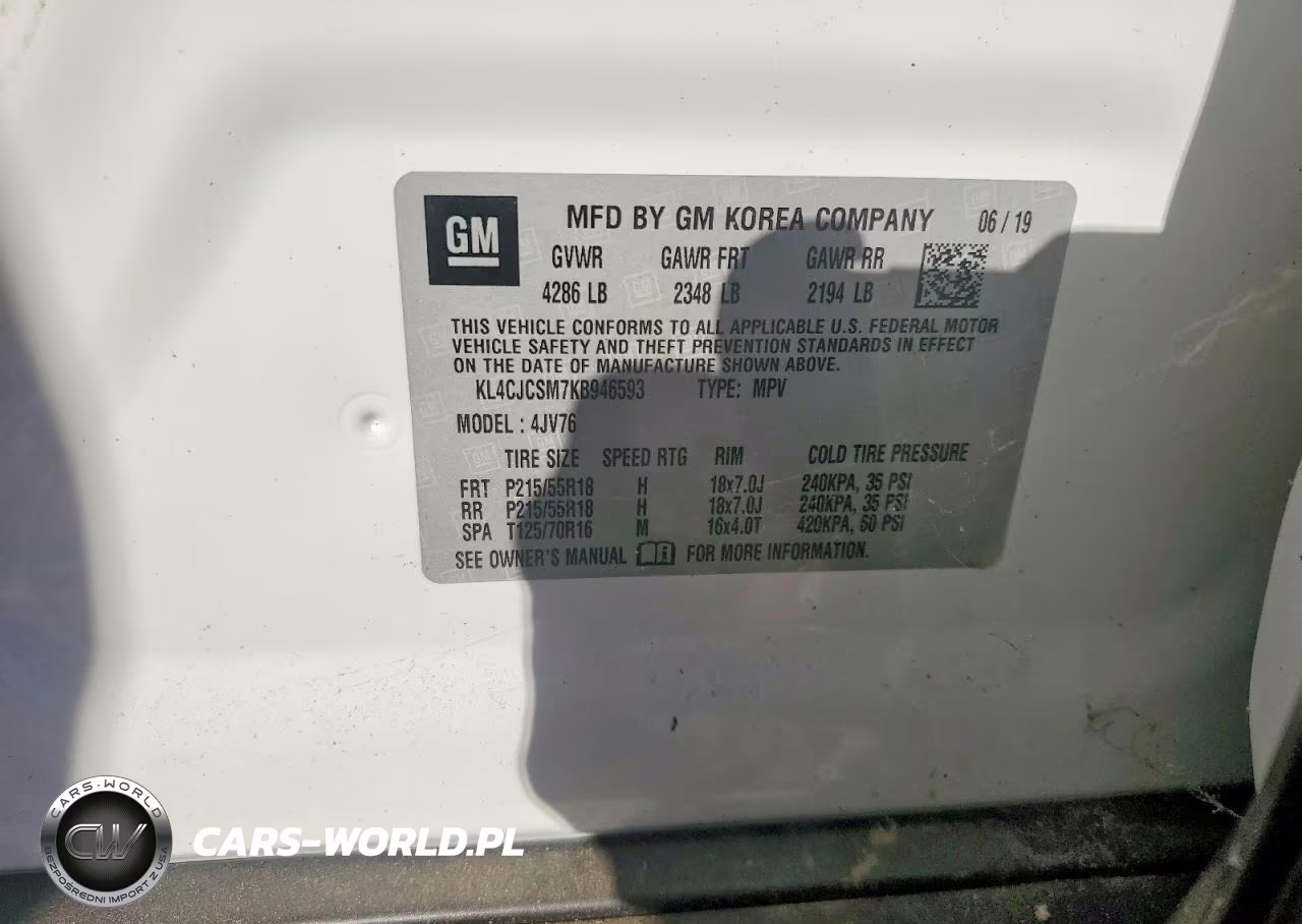 2019 Buick Encore Essence VIN:KL4CJCSM7KB946593 - 13