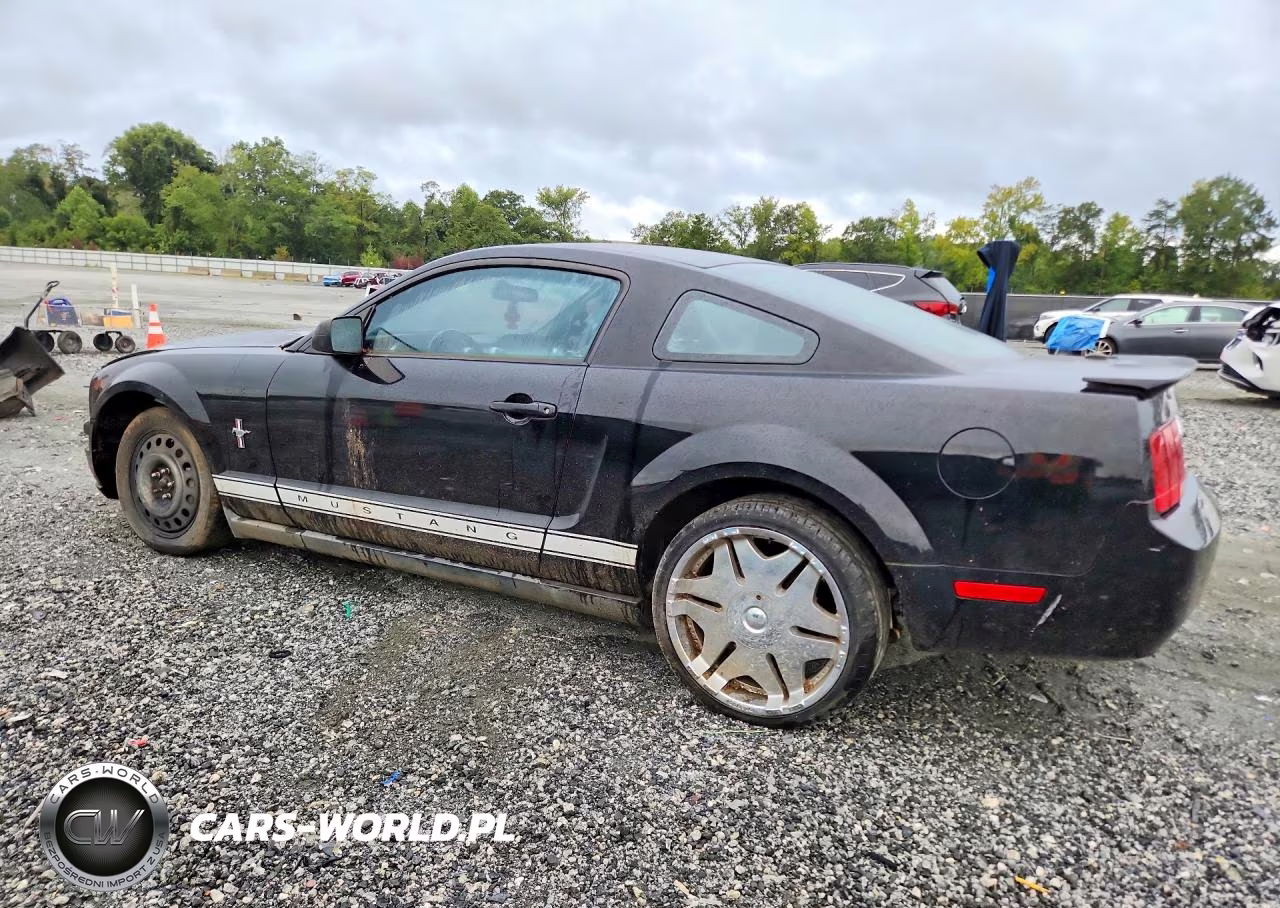 2007 Ford Mustang VIN:1ZVFT80NX75332405 - 2