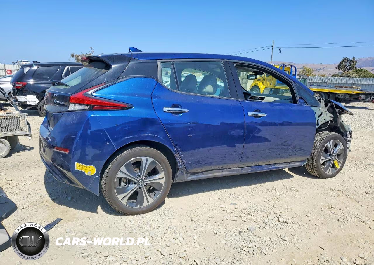 2022 Nissan Leaf Sl Plus VIN:1N4BZ1DVXNC557696 - 3