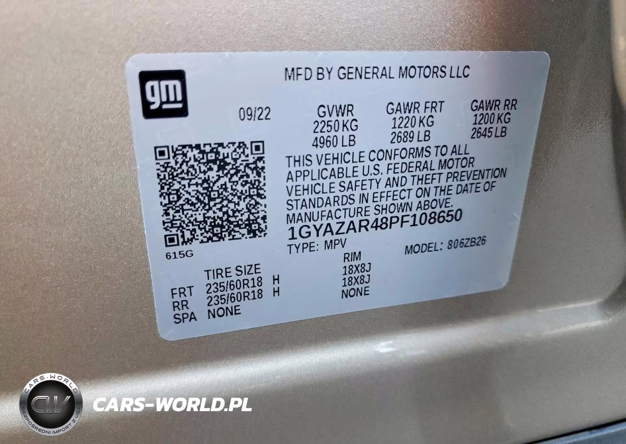 2023 Cadillac Xt4 Luxury VIN:1GYAZAR48PF108650 - 13