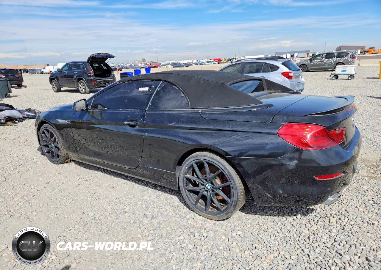 2012 BMW 650 I VIN:WBALZ3C51CDL71366 - 2