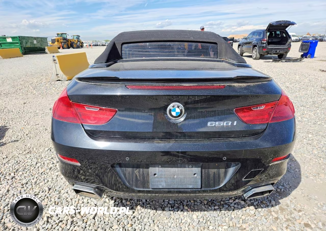 2012 BMW 650 I VIN:WBALZ3C51CDL71366 - 6