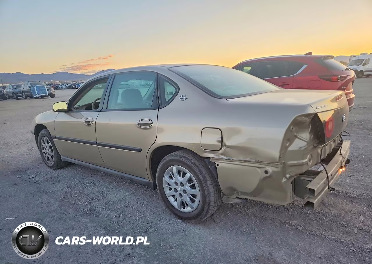 2004 Chevrolet Impala VIN:2G1WF52E649302492 - 2