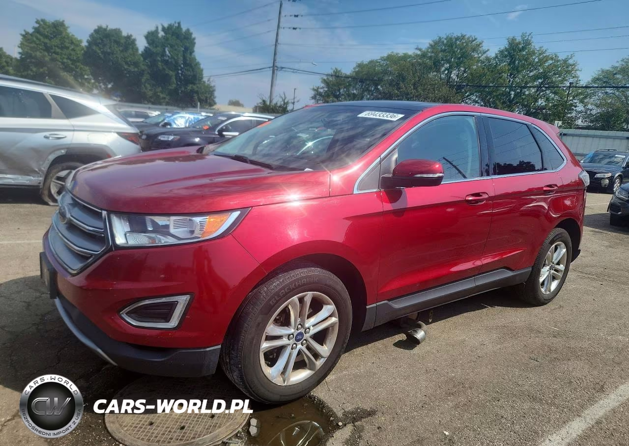 2015 Ford Edge Sel VIN:2FMTK3J9XFBC31450 - 1