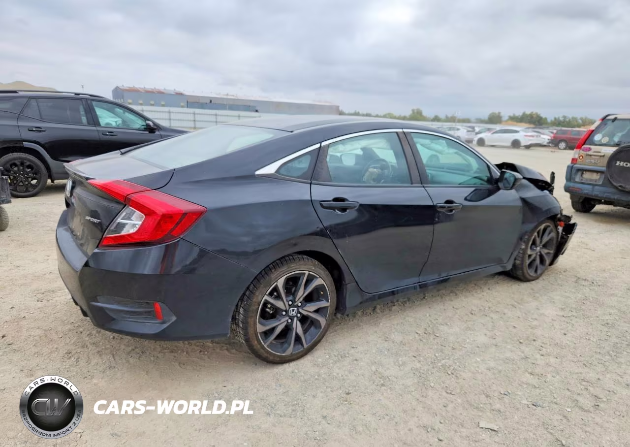 2021 Honda Civic Sport VIN:2HGFC2F8XMH529503 - 3