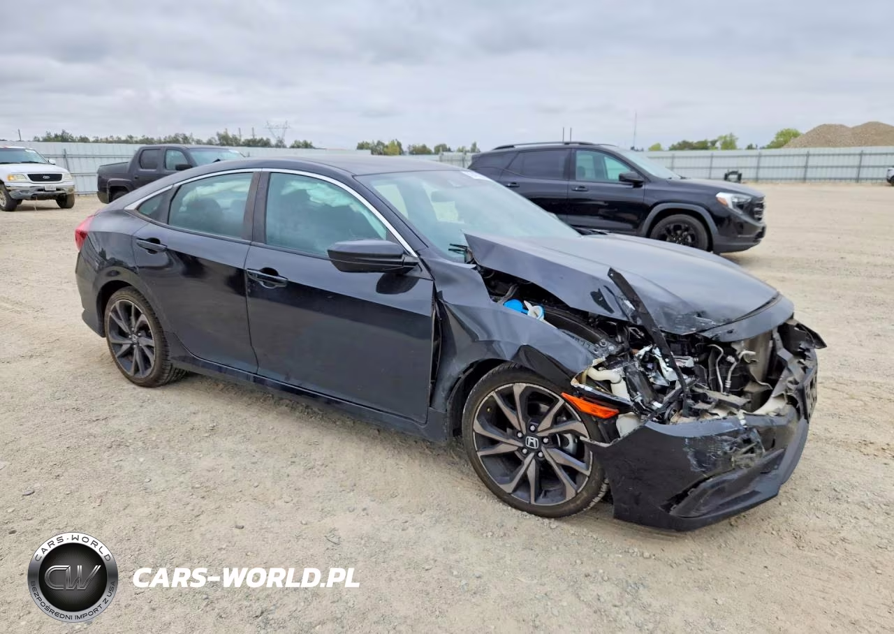 2021 Honda Civic Sport VIN:2HGFC2F8XMH529503 - 4