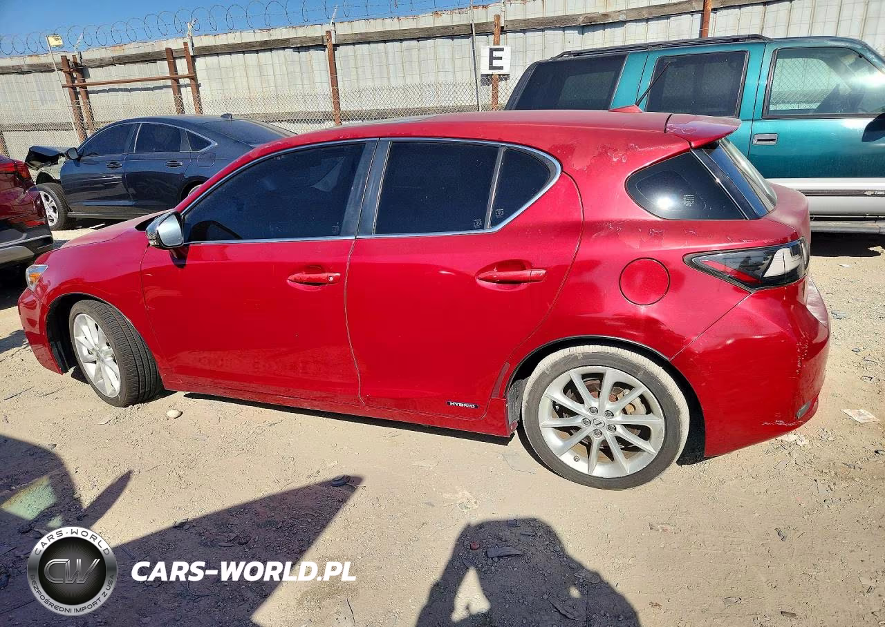 2011 Lexus Ct 200 VIN:JTHKD5BHXB2045319 - 2