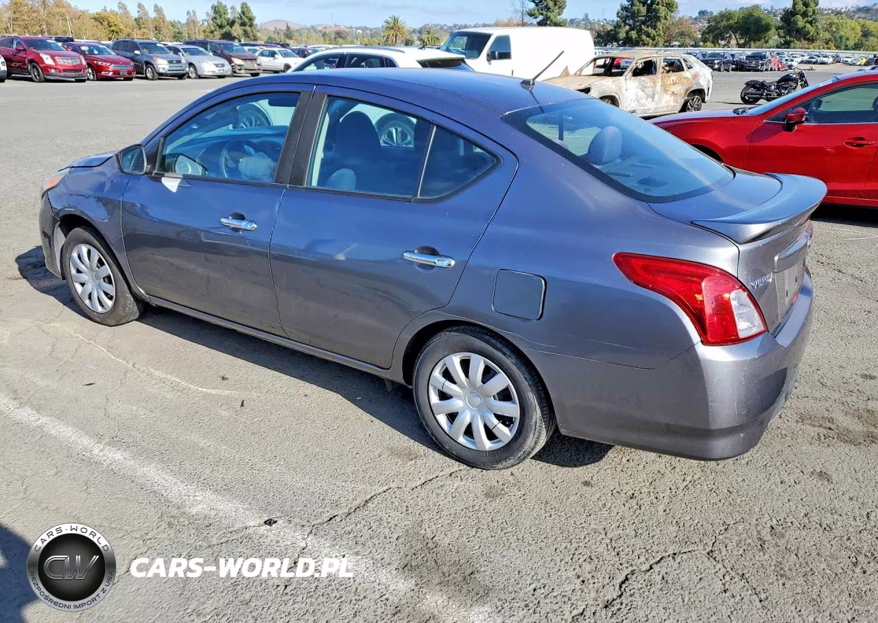 2017 Nissan Versa 1.6 Sv VIN:3N1CN7AP4HL851786 - 2