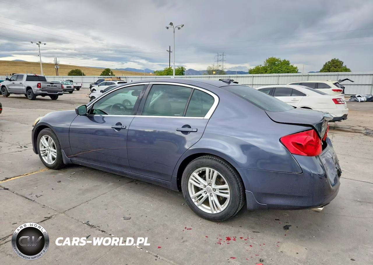 2011 Infiniti G37 Sedan Journey VIN:JN1CV6AP9BM305640 - 2